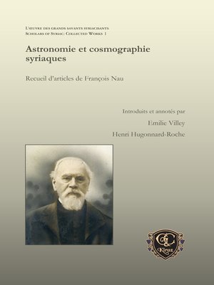 cover image of Astronomie et cosmographie syriaques